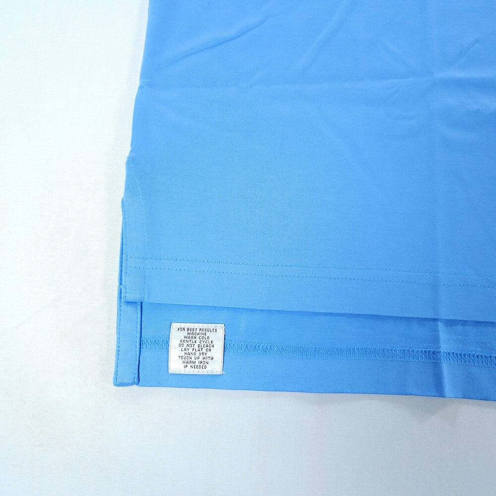 NWT Peter Millar M Golf Polo Alpine Blue Cancer Research Institute Embroidered - Picture 4 of 16